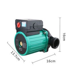 220V 250W Pompe circulante Ménage de la maison Géothermie silencieuse Pompe à eau chaude pour le cycle et douche de chauffage sous le plancher