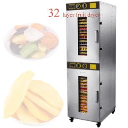 secador del deshidratador de la comida del secador de las frutas de las verduras de 32 capas 220V para el secado de las verduras de