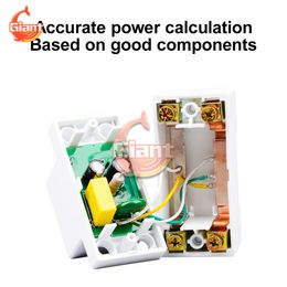 220V 5-80A DIN RAIL ENERGY METER DDM15SD LCD BACKLACT Digitale display Single Phase Electronic Power Mete Energy KWh Meter