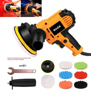 220V 700W Common Tools Electric Car Polisher Machine Auto Polishing Machine Adjustable Speed Sanding Waxing Tools Car Accessories Power Tools