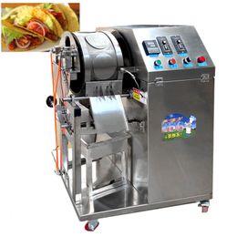 220 V Automatische Crepe Tortilla Chapati Roti Machine Dumpling Huid Maken Machine Automatische Meel Tortilla Machine Gratis Verzending