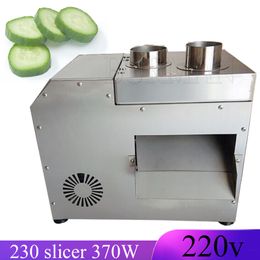 220V Commercial Electric Directional Chips Slicer Machine Apple zoete aardappelwortel Banaan
