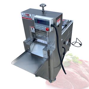 La découpeuse et laminoir automatique d'agneau de trancheuse à viande à grande vitesse de 220V convient au fabricant de restaurant de pot