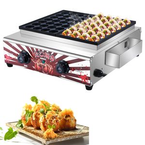 Máquina para hornear Maruko de 220V, sartenes eléctricas, fabricante de Takoyaki, bolas de pulpo, parrilla, sartén, herramientas de cocina profesionales