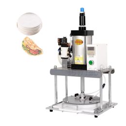 220V Pneumatische Broodcake Crêpe Tortilla Making Machine Mexicaanse Dunne Pannenkoek Persmachine