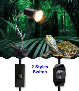 220V Reptile Cerramic Heat UVB / UVA Bulbe Lampe de lampe d'aquarium Éclairage d'éclair