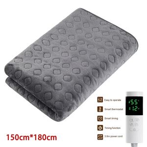 220V Beveiliging Pluche Elektrische Deken Bedthermostaat Elektrische Matras Zachte Elektrische Verwarming Deken Warmer Verwarming Tapijt 1,8*1,5 240115