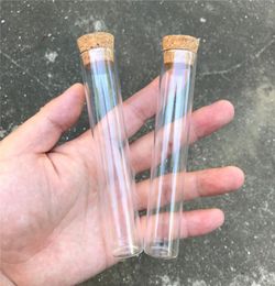 22120mm 30 ml bouteilles transparentes en verre vides avec bouchon en liège flacons en verre bocaux bouteilles de stockage pots de tubes à essai 50pcslot9464812