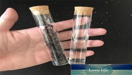22120 mm 30 ml bouteilles transparentes transparentes vides avec flacons de verre bouchon de liège