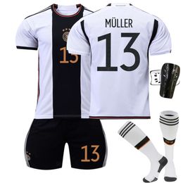 2223 Duitsland Home No. 13 Muller World Cup Jersey 19 Sane 7 Haffetz 8 Cross Football Suit