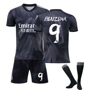 2223 Madrid 120e verjaardag Y3 Joint Jersey Set nr. 9 Benzema 20 Venisius -shirt (Thaise versie)