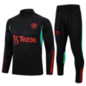 2223 MAN C LUO Camisa de entrenamiento de fútbol de manga larga Autumn Winter Chaqueta de invierno Bogba Jersey de fútbol para adultos