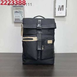 2223388 Terugcapaciteit Nylon Tummii Expandable Pack Heren Ballistic Business Outdoor grote reis Backpack Designer Men Bag Tummii 7nu GE09