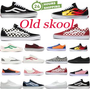 224 Old Skool Hommes Chaussures Hommes Baskets Skateboarding Chaussures Casual Femmes Skate Chaussures Femmes eur 36-44 bas prix