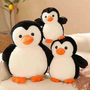 2265cm Kawaii Giant Cuddly Soft Penguin Plush Toy for Ldren Cuddles Baby Doll Ldren Toys Birthday Gift for Ldren Girls J220729