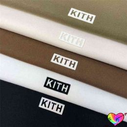 227 T-shirts Cinq couleurs en's Petit KITH Tee 2022ss Hommes Femmes Été Dye KITH T-shirt Haute Qualité Tops Box Fit Manches Courtes ops