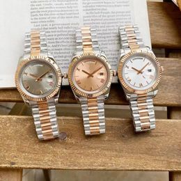 228239 Top montres Luxe automatische machines voor heren, 40 mm AAA-uurwerk van hoge kwaliteit, roestvrijstalen armband met lichtgevend saffierglas Reloj superior