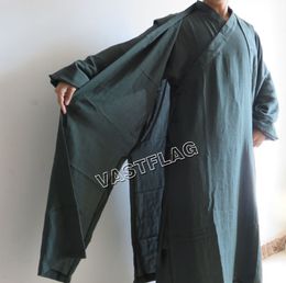 22Color 3PCS / Set Top Quality Lin Wudang Tai Chi Uniforms Kung Fu Martial Arts Vêtements taoïstes Taoïsm costume Robe Rouge / Gray