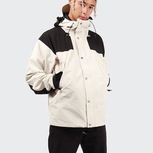 22fw 1990 Limited Mountain Hooded Jacket vroege herfst kleur matching splicing outdoor jassen high street casual lagen man vrouwen mode hiphop outswear tjmjymf132