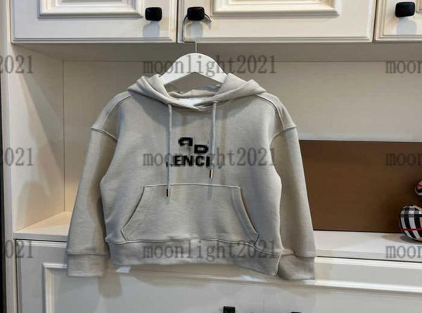 22fw marque designer garçons pull à capuche pull haut de gamme vêtements gris rose COULEUR fille pulls tricotés sweat-shirts à manches longues s6175189