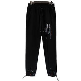 22fw mens créateur jogger pantalon mode classique lettre imprimé pantalon de survêtement hommes shorts hiphop extérieurs 2022 High Street Autumn Hiver Cotton Trackpants Jogging short