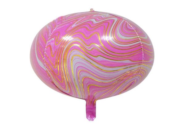 22inch marbre agate ballon en aluminium ballon arc-en-ciel rainbow dye mariage baby shower fête d'anniversaire ballons de Pâques 176 n22231103