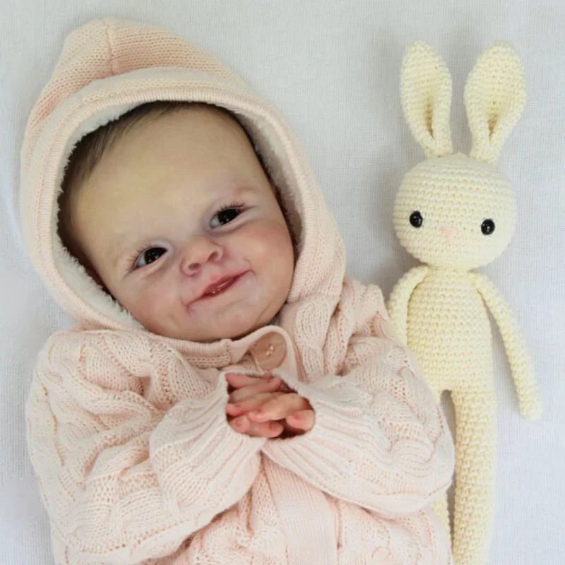 22 inch Reborn Doll Kit Shaya Onvoltooide onvoltooide Doll Parts Lifely Newborn Diy Toy Gift for Girls