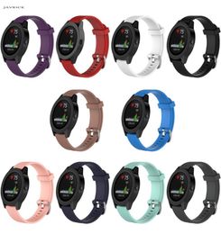 Banda de slicone de 22 mm de 20 mm para Samsung Gear S3 S2 Sport Frontier Band clásica Huami Amazfit Bip Strap Huawei GT 2 Galaxy Watch 42mm 465760859