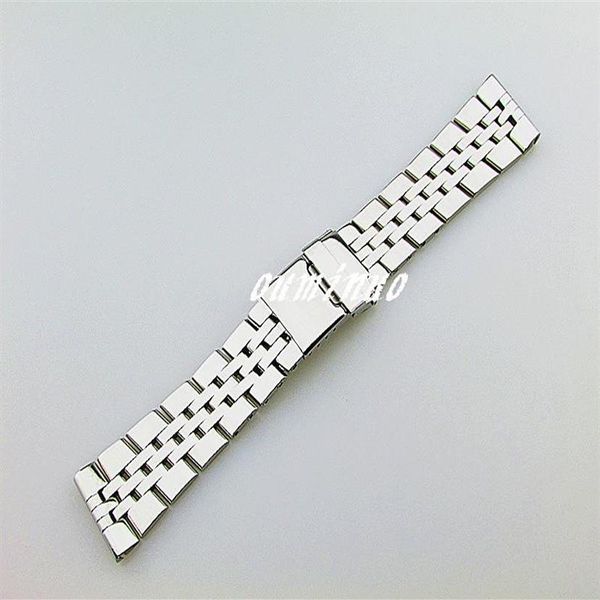22mm 24mm hommes nouveaux bracelets de montre de polissage en acier inoxydable de haute qualité Bracelets pour Breitling Watch275l