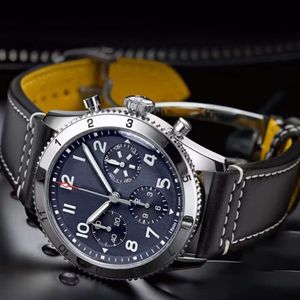 22 mm 24 mm horlogeband voor Breitling legendarische luchtvaart Super AVI-serie Blackbird Avenger horlogeband