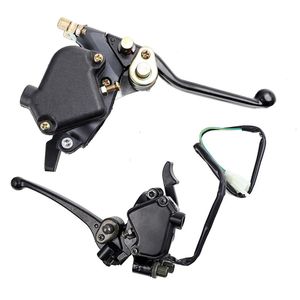 22mm Dubbele Duim Throttle Twin Rechts Handvat Remhendel Voorste Hand Gaspedaal Montage Voor Dirt Bike Gas Scooter ATV Qua 240318