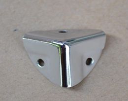 22 mm Metal Corner Box Air Boîte d'angle Planages de quincaillerie accessoires à outils Sound Meubles Aluminium Corner Cosmeitic3291195