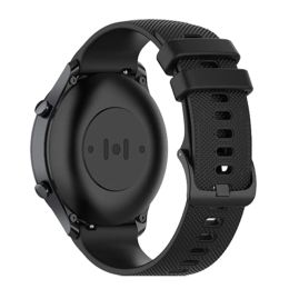 22 mm siliconen horlogeband voor Haylou Solar Plus RT3 GST -bandarmband voor Xiaomi Mi Watch Color Watchband vervangende riem