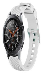22 mm zachte siliconen horlogeband voor Samsung Galaxy Watch 46 mm Gear S3 Classic waterdichte polsband voor Ticwatch Pro Amazfit GTR 47m9147209
