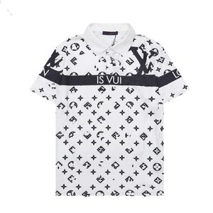 22S Fashion GG Mens Luxury Designer T -shirt Damesbrief Afdrukken Korte mouw Ronde nek CC Cotton T -stukken Polo