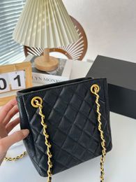 22S Hot Style Women Luxury Designer Bags Top Kwaliteit Koppeling Handtas Groothandel Echt lederen Tote Gold Chain Hobo