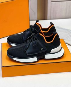 22S/S Topkwaliteit-Sporty Expert Sneaker Geport Kalfskin Leer Licht Sole Men Tech Fabrics Outdoor Trainers Techwear Man Skateboard Walking U38-46 Shoebox