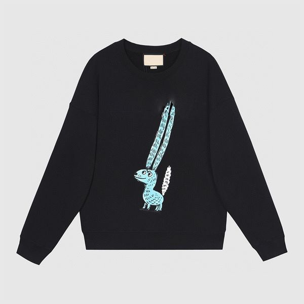 22SS Cat Designer Sweatshirts Hommes Skateboard Sweat à capuche à manches longues Chemises Sweats à capuche Homme Femme Vêtements de mode Broderie Lettre imprimée Lover