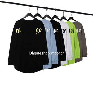 22SS Designer Fashion Plam Sweat à capuche Hommes Femmes Pulls Sweat-shirt Hommes Jumpers Lettres Imprimées Sweats à capuche à manches longues Homme Vêtements Taille Euro