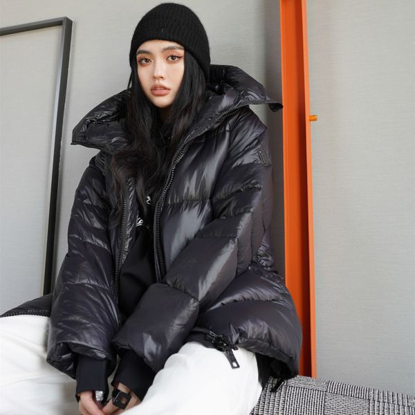 22ss Mode Manteau d'hiver Femmes Parkas À Capuchon Pain Veste Rembourrée Hommes Vestes Vers Le Bas Style De Pain Pardessus Régulier Tendance Tendance Coupe-Vent Manteaux Chauds Taille SML