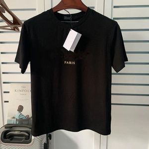 22SS Camisetas para hombre Impresión de letras coloridas Marca Hombres Camiseta de manga corta Trajes de diseñador Camiseta Homme Primavera O-cuello Camiseta TAMAÑO S-XXL