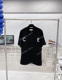 22ss Hommes Femmes Designers t-shirt tee lettres imprimer Panneau à manches courtes Homme Ras du cou paris Streetwear xinxinbuy XS-L