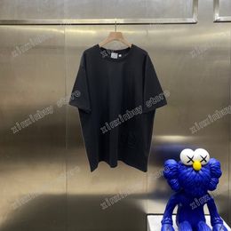22SS Hommes Femmes Designers T-shirt T-shirt Lettre tridimensionnelle à manches courtes Man Crew Neck Paris Streetwear Abricot noir Xinxinbuy XS-L