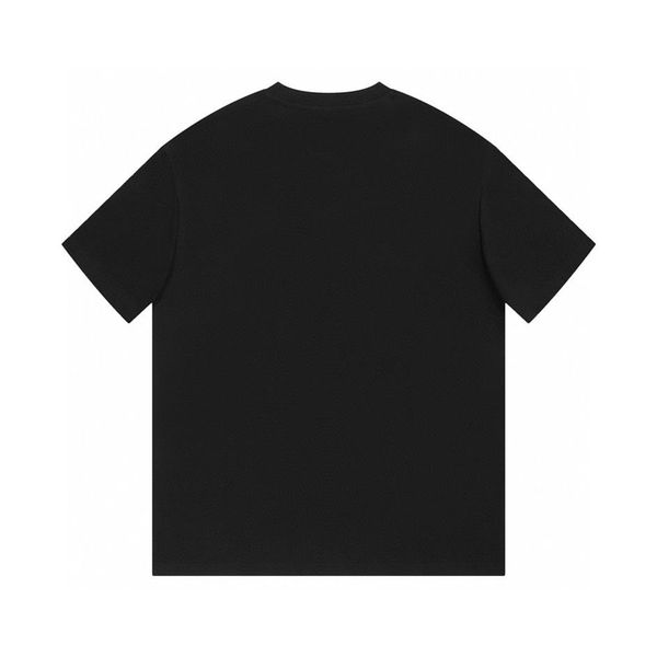 22SS Hommes Femmes Designers T-shirts Tee Lettre Jacquard Broderie Manches courtes Homme Crew Neck Streetwear Noir Blanc Gris Violet Red235k