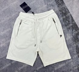 Hommes Designer Shorts Pantalon Nylon Poche Fermeture À Glissière Printemps Été Hommes Sangle Pantalon Pantalon Décontracté Noir Blanc xinxinbuy XS-L