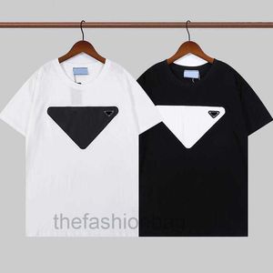 22SS Mens Fashion T -shirtontwerpers Men Kleding Zwart witte korte mouw T Tees Women Casual Hip Hop Streetwear T -shirts met