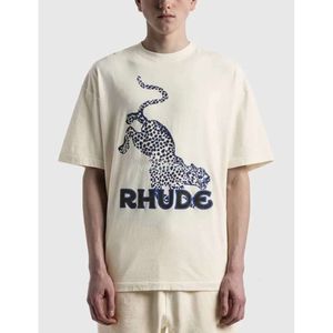 22SS Mens Womens Designer T-shirts rhude imprimé homme T-shirt topquality us taille m-xl cipe