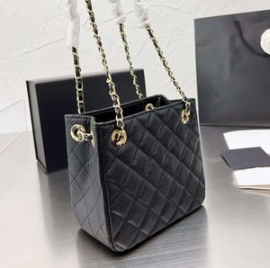 22Ss Mini Emmer Tas Kaviaar Klassiek Gewatteerd Lint Litchi Leer Draagketting Messenger Bag Designer Luxe Dames Lente Zomer Buiten