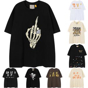 2024 Galeries Tees Hommes T-shirts Depts Femmes Designer T-shirts Cotons Tops Homme Casual Chemise Luxurys Vêtements Street Shorts Manches Vêtements Taille Eur S-XL