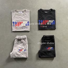 22SS Nouveau Trapstar London T Shirt Hommes et Femmes 11 Top Brodé Chenille Décodé Chord Suit - Revolution Luxury Designer Trapst2860